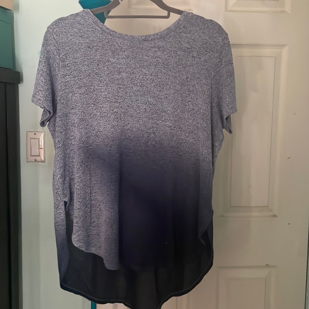 Beautiful ombre blue top